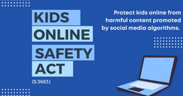 Tell Congress To Advance The Kids Online Safety Act S3663